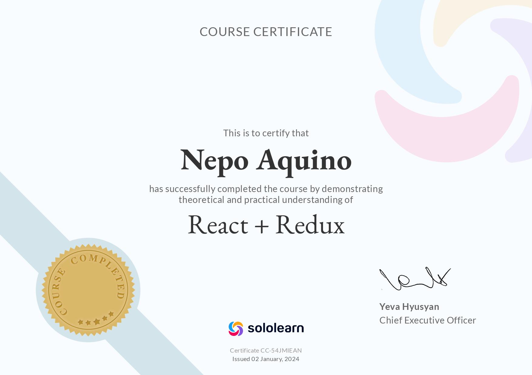 Solo React + Redux